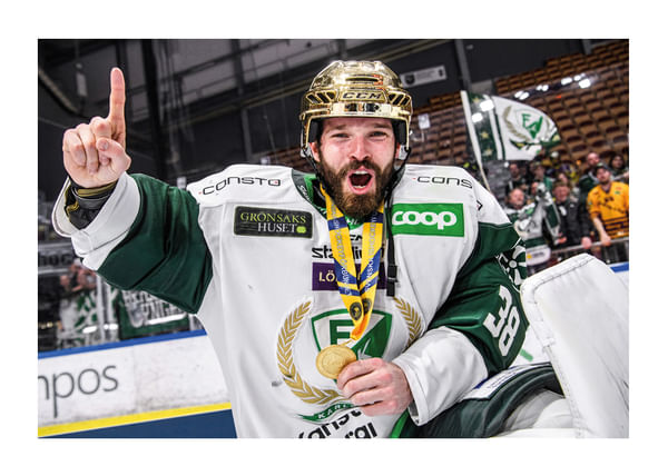 Poster SM-Guld Färjestad BK 2022 No8