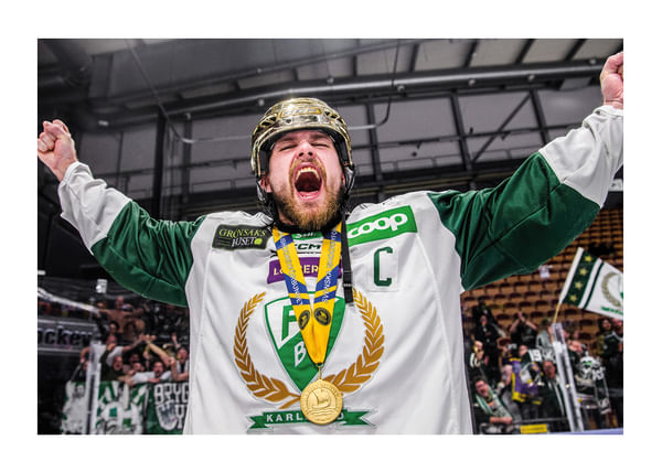 Poster SM-Guld Färjestad BK 2022 No9