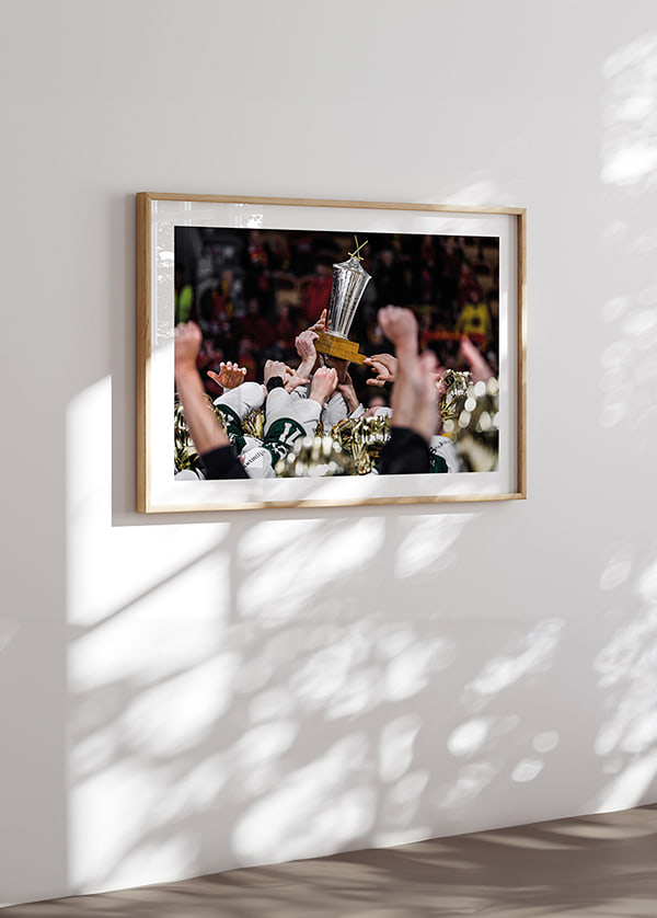 Poster SM-Guld Färjestad BK 2022 No13 crossfade