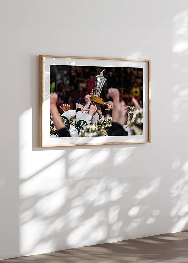 Poster SM-Guld Färjestad BK 2022 No13 crossfade