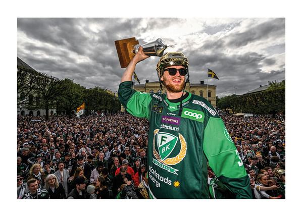 Poster SM-Guld Färjestad BK 2022 No18