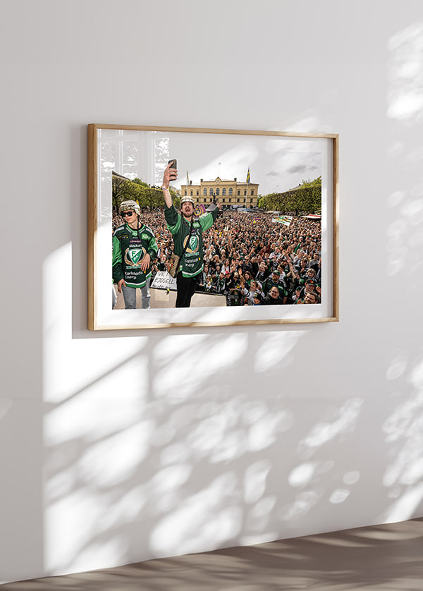 Poster SM-Guld Färjestad BK 2022 No20 crossfade