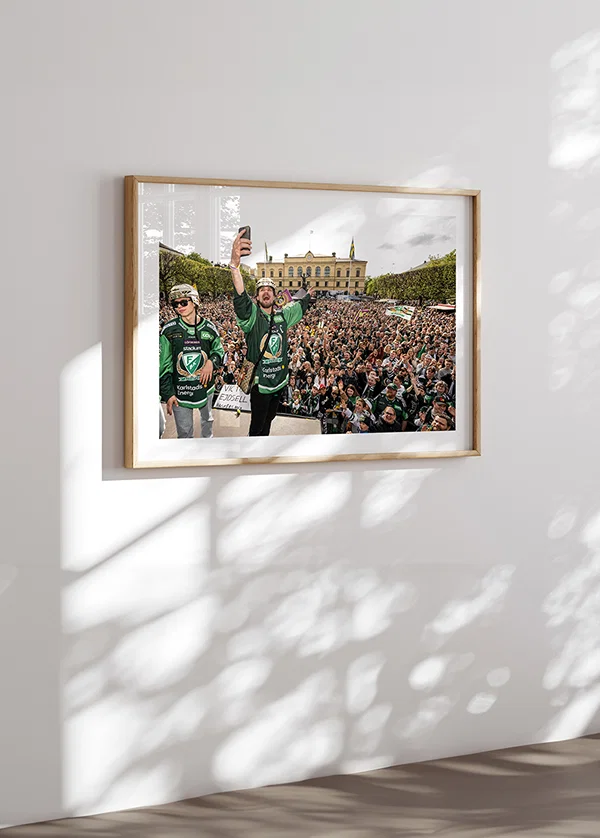 Poster SM-Guld Färjestad BK 2022 No20 crossfade