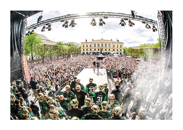 Poster SM-Guld Färjestad BK 2022 No24
