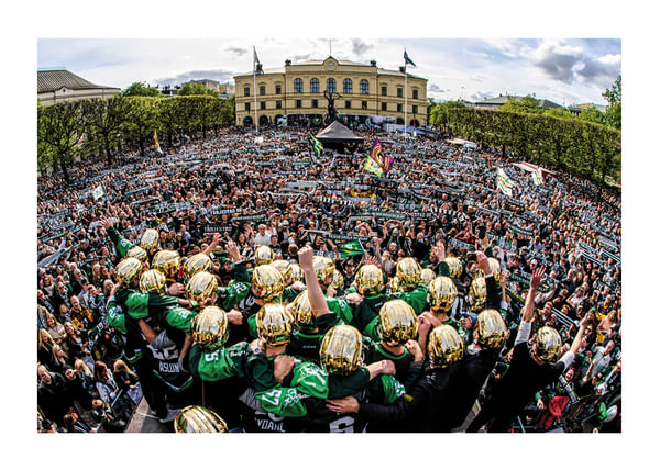 Poster SM-Guld Färjestad BK 2022 No25