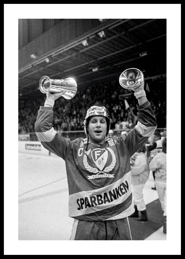 SM-Guld Färjestad BK 1986 No2-12