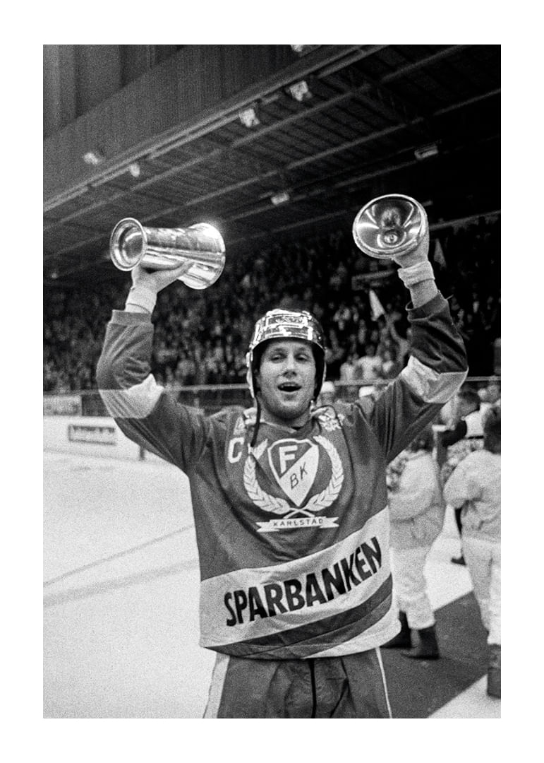 SM-Guld Färjestad BK 1986 No2-12