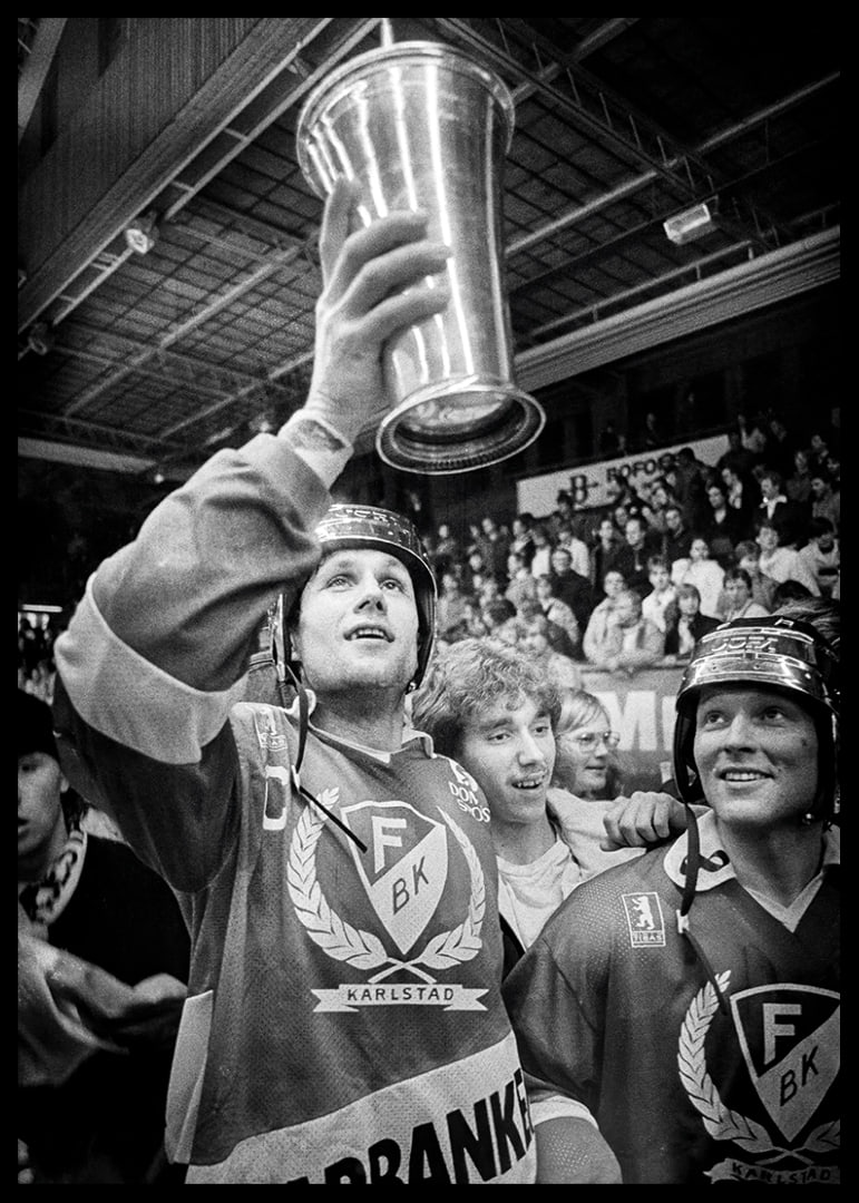 SM-Guld Färjestad BK 1986 No3-12