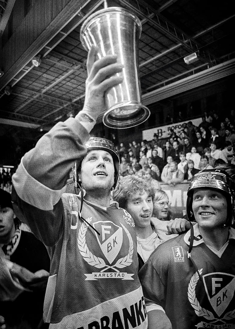 SM-Guld Färjestad BK 1986 No3-12