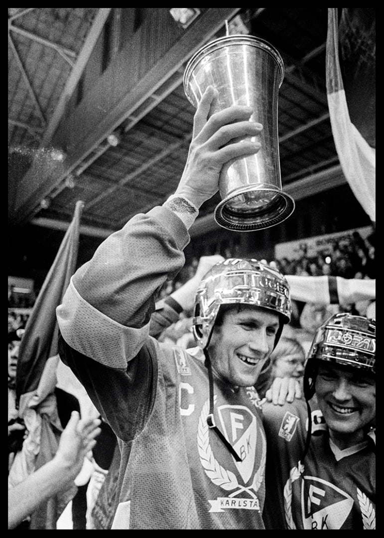 SM-Guld Färjestad BK 1986 No4-12