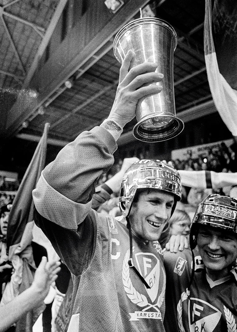 SM-Guld Färjestad BK 1986 No4-12