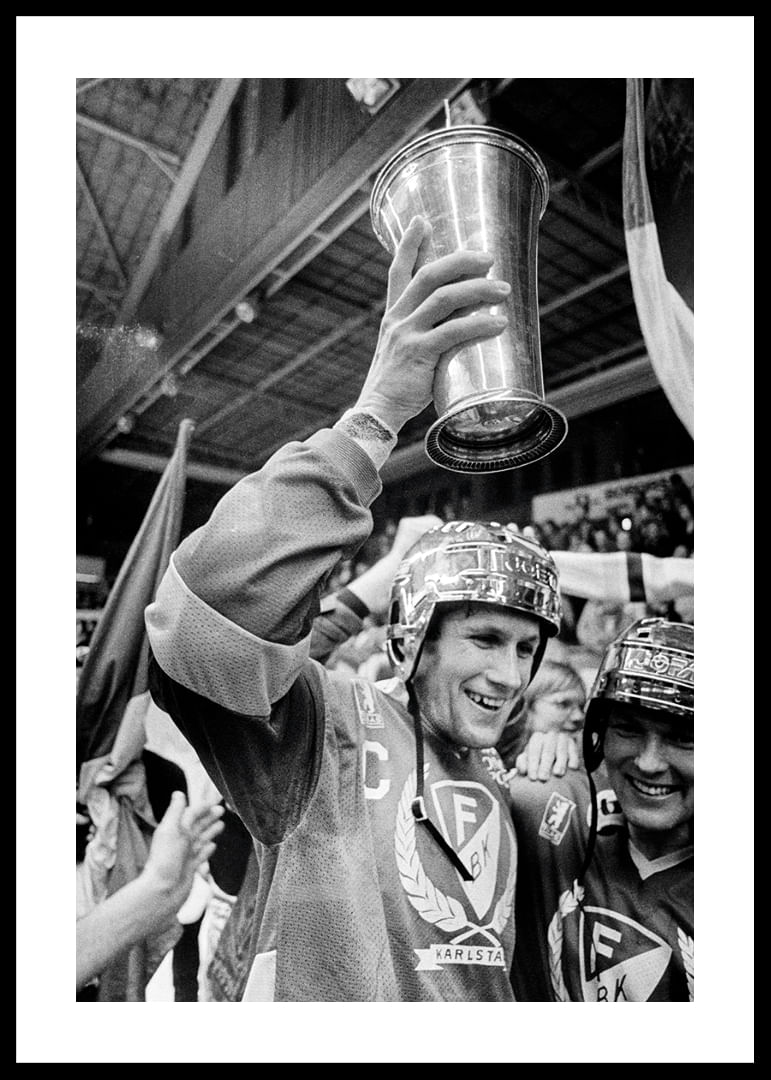 SM-Guld Färjestad BK 1986 No4-12