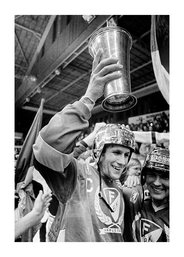 Poster SM-Guld Färjestad BK 1986 No4