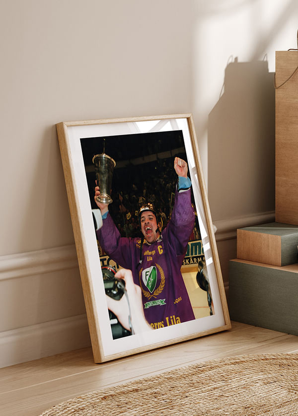 Poster SM-Guld Färjestad BK 1998 No5 crossfade