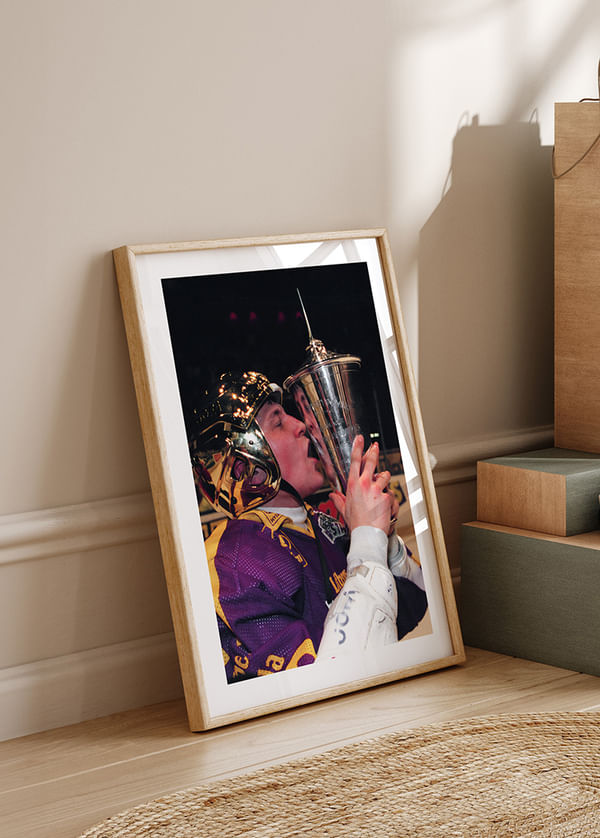 Poster SM-Guld Färjestad BK 1998 No6 crossfade