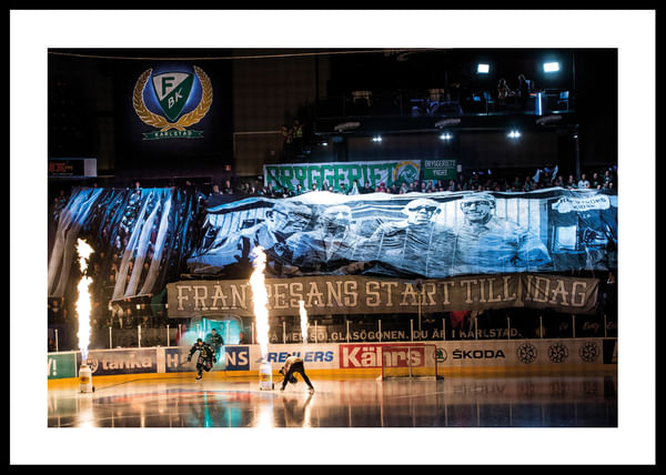 Poster Tifo No3 Färjestad BK