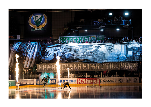 Poster Tifo No3 Färjestad BK