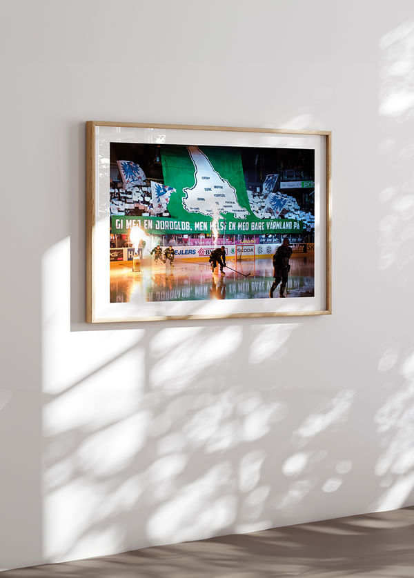 Poster Tifo No5 Färjestad BK crossfade