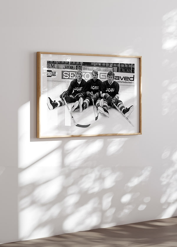 Poster Ingman, Rundqvist och Kjell Dahlin No4 crossfade