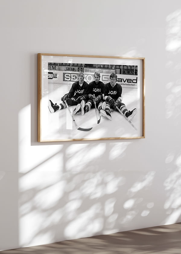 Poster Ingman, Rundqvist och Kjell Dahlin No4 crossfade