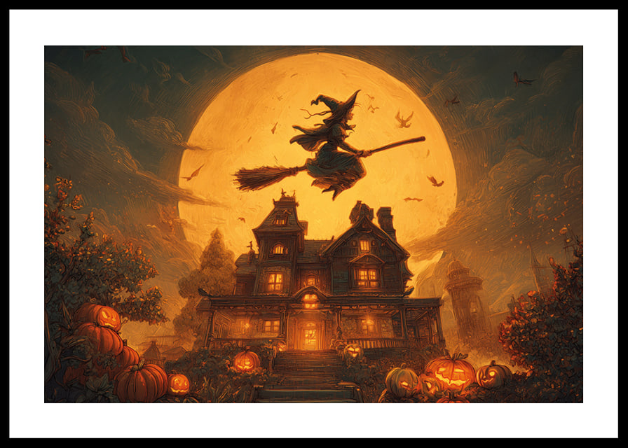 Mágia a tajomstvo počas mesačnej halloweenskej noci-12