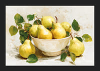 Seductive pears in a beautiful bowl create a peaceful atmosphere-5