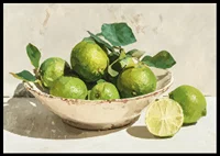 The freshness of lime captured in a timeless art form-6