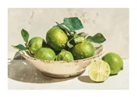 The freshness of lime captured in a timeless art form-1