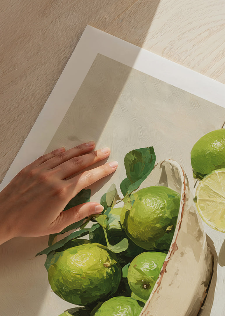 Świeżość limonki uchwycona w ponadczasowej formie artystycznej-12