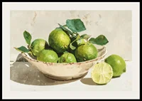 The freshness of lime captured in a timeless art form-2