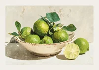 The freshness of lime captured in a timeless art form-3