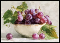 Des raisins juteux dans un bol égayent n'importe quelle pièce-2