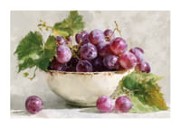 Des raisins juteux dans un bol égayent n'importe quelle pièce-1