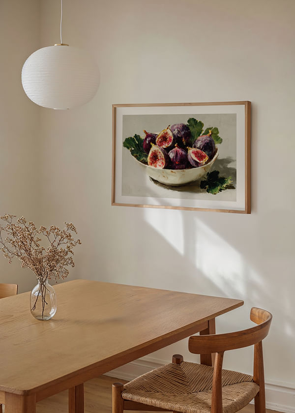 Poster Still Life Bowl With Fig No2 crossfade