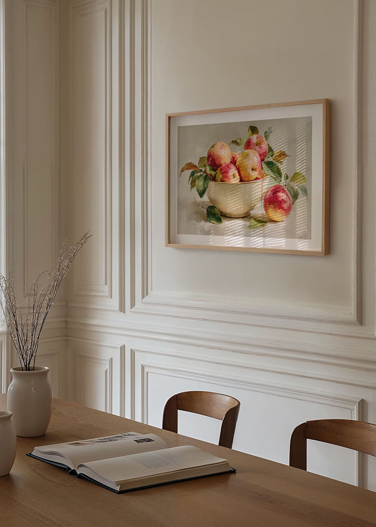 Krāsaini āboli piepilda bļodu ar rudens šarmu-12