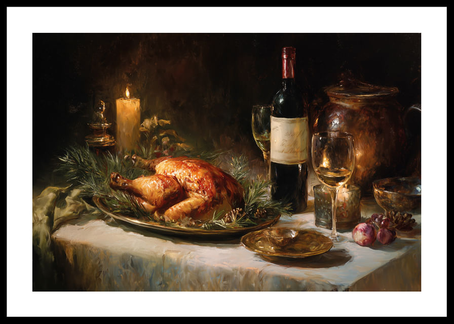 Un repas à l'ambiance merveilleusement chaleureuse et au charme rustique-12