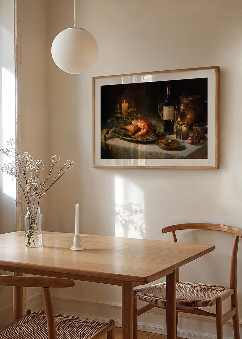 Un repas à l'ambiance merveilleusement chaleureuse et au charme rustique-12