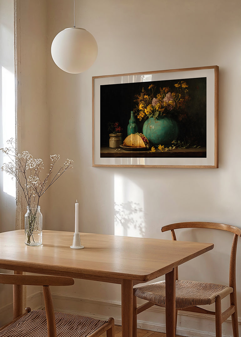 A harmonious blend of flowers and delicacies-12