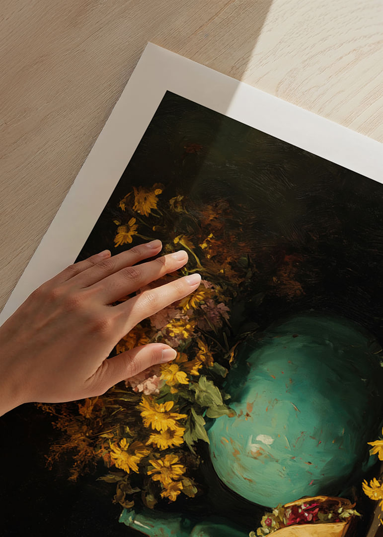 Un mélange harmonieux de fleurs et de mets délicats-12