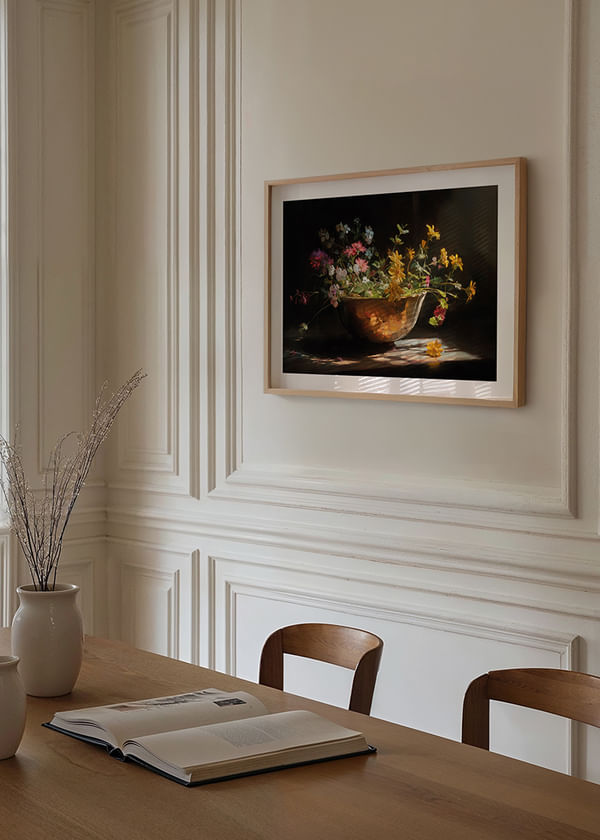 Poster Floral Whisper Elegance crossfade