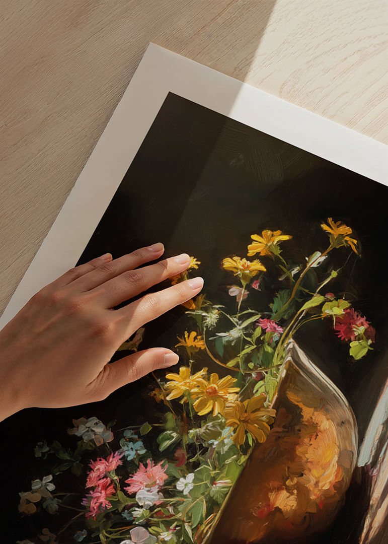 Des fleurs ensoleillées dans un bol répandent une beauté colorée-12