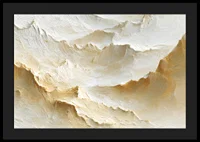 Soft waves of yellow create a dreamlike abstraction-4
