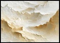 Soft waves of yellow create a dreamlike abstraction-6