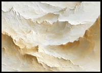 De douces vagues jaunes créent une abstraction onirique.-2