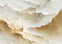 Soft waves of yellow create a dreamlike abstraction-7