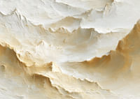 De douces vagues jaunes créent une abstraction onirique.-3