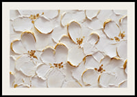 Bellissimi fiori con accenti dorati creano un senso di eleganza senza tempo-2