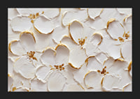 Bellissimi fiori con accenti dorati creano un senso di eleganza senza tempo-5