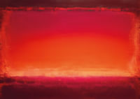 Les teintes rouge et orange éclatantes diffusaient chaleur et énergie dans la pièce.-3