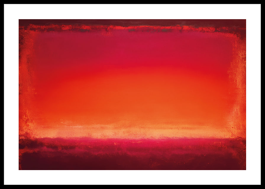 Il rosso e l'arancione luminosi diffondono calore ed energia nella stanza-12